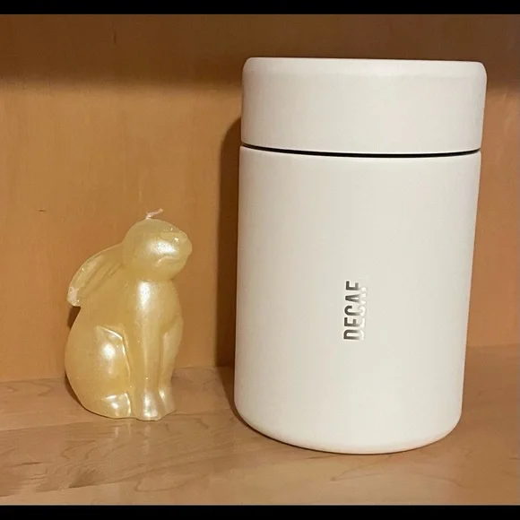 MIIR Brand New White vacuum sealed “DECAF” canister - Picture 2 of 5